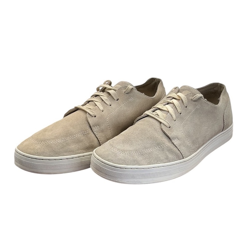 Sorel Mens Gray Suede Low Top Sneakers Lace Up Casual Shoes Size 11